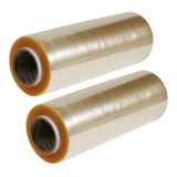 Kit 2 Bobina Rolo Filme Pvc 28cm X 100 Metros ( 200 Metros )
