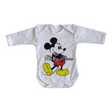 Kit 2 Body Bebê Mickey