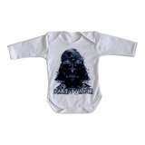 Kit 2 Body Criança Darth Vader Star Wars Guerra Estrelas
