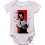 Kit 2 Body Criança Nenê Bebê Bruce Lee Luta Marcial Kung 