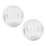 Kit 2 Bola Hamster Ramister Globo Acrilico 14,5cm Savana Pet