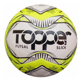 Kit 2 Bolas Futebol Futsal Salão Quadra Topper Slick Oficial