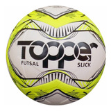 Kit 2 Bolas Futebol Futsal Salão Quadra Topper Slick Oficial