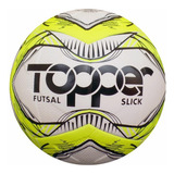 Kit 2 Bolas Futebol Futsal Salão Quadra Topper Slick Oficial