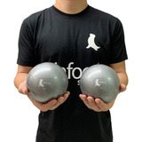 Kit 2 Bolas Tonificadoras Macia De Peso 1kg Ds1061 Dafoca