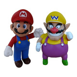 Kit 2 Bonecos Grandes Super Mario