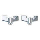 Kit 2 Borboletas 8mm Em Metal Reforçado Para Estante Prato