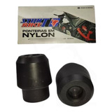 Kit 2 Borracha Batente Ponteira Nilon Stunt Race Stunt Cage