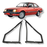 Kit 2 Borracha Guarnicao Do Quebra Vento Chevette Apos 85