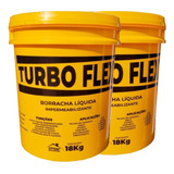 Kit 2 Borracha Liquida Impermeabilizante 18kg Escolha A Cor