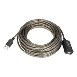 Kit 2 Cabo Extensor Usb 2.0 5 Metros Amplificado Ativo