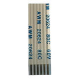 Kit 2 Cabos Flat 6, 16 Vias P/ Placa Cd System Aiwa Nsx F12