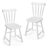 Kit 2 Cadeira Detroit Assento Escavado Conjunto Branco Fosco