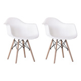 Kit 2 Cadeiras Charles Eames Com