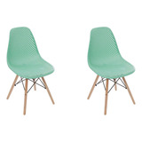 Kit 2 Cadeiras Eames Design Colméia