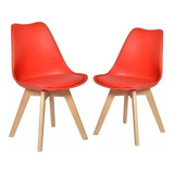 Kit 2 Cadeiras Eames Leda Saarinen