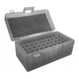 Kit 2 Caixa Porta Munição Calibre 12 20 36 Para 50 Munições