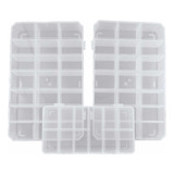 Kit 2 Caixas 21 Divisões + 1 Caixa 11 Divisões