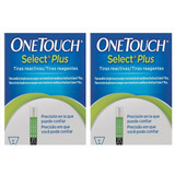 Kit 2 Caixas Tiras Onetouch Select Plus Com 50 Unidades