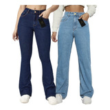 Kit 2 Calças Jeans Premium