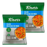 Kit 2 Caldo Delícias Do Mar Knorr Rende 63 Litros Cada
