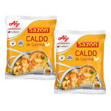 Kit 2 Caldo Em Pó Sazón Profissional Sabor Galinha 1,1kg