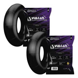 Kit 2 Câmaras Ar Vulcan Bor Carrinho De Mão Carga Aro 8