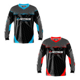 Kit 2 Camisa Blusa Motocross Trilha Pro Tork Cross Company