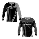 Kit 2 Camisas Blusa Motocross Trilha