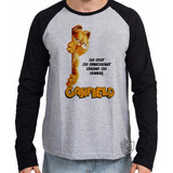 Kit 2 Camiseta Blusa Longa Garfield
