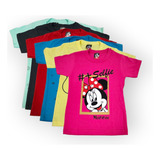 Kit 2 Camisetas Camisa Curta Desenho Personagens Filmes