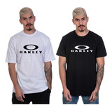Kit 2 Camisetas Camisas Oakley Algodão