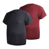 Kit 2 Camisetas Plus Size Dry
