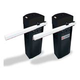 Kit 2 Cancelas Eletrônica Classic Ac Barreira Led Garen 4,3m
