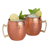 Kit 2 Canecas Moscow Mule Inox