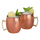 Kit 2 Canecas Moscow Mule Inox