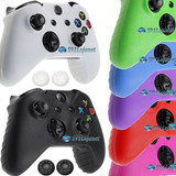 Kit 2 Capa Case Silicone Controle Xbox One + 2 Pares Grips