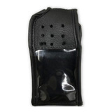 Kit 2 Capa Couro Legitimo Flexivel Para Radio Baofeng Uv-82
