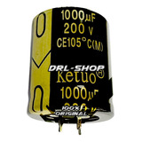 Kit 2 Capacitor 1000uf 200v Fonte
