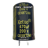 Kit 2 Capacitor 470uf 200v Original Usina Stetsom Jfa Taramp