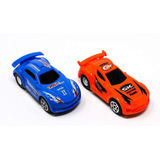 Kit 2 Carros Para Pista Tipo Hotwheels Fricção Corrida