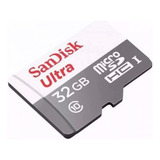 Kit 2 Cartão Memória 32gb Micro Sd Ultra 80mbs Cl10 Sandisk 