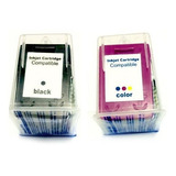 Kit 2 Cartuchos 662 Black E Color Remanufaturados