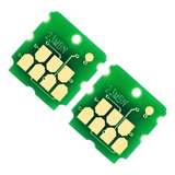 Kit 2 Chip Caixa Epson Sc23mb F170 F130 F160 F100 C13s210125