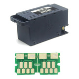 Kit 2 Chip Epson C9345 Caixa Manutenção L15150 L15160 L8180