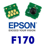 Kit 2 Chip Epson F170 Surecolor - Caixa De Manutenção Sc23mb