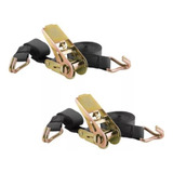 Kit 2 Cinta Amarração Com Catraca Carga 800kg Cc080 Vonder