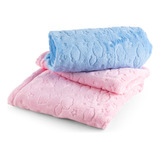 Kit 2 Cobertinha Quentinha Para Bebé Neném Antialérgica Soft
