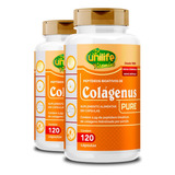 Kit 2 Colágeno Hidrolisado Colágenus 120 Cápsulas Unilife