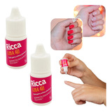 Kit 2 Colas Para Unhas Postiças Secagem Rápida 5g - Ricca